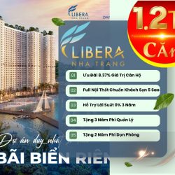 Đầu tư 1,35 tỷ (giá full đã VAT)-Thu về 12-21 triệu/tháng tại căn hộ sát biển fu