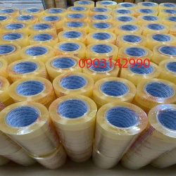 Cơ sở sản xuất băng keo trong dán thùng giá sĩ tại kho