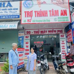 Máy Trợ Thính đeo sau vành tai- giải pháp cho người nghe kém từ nhẹ đến nặng sâu