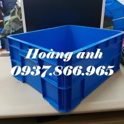 Thùng đặc có nắp tại hà nội, thùng B8 cao cấp, thùng nhựa đặc, thùng dùng trong