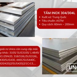 Tấm inox 304/304L