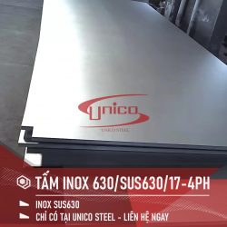 Ưu điểm nổi bật của tấm inox 630/SUS630-UnicoSteel