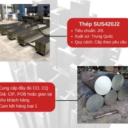 Thép SUS420J2 - Unico Steel