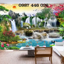 Tranh gạch men phong cảnh thiên nhiên HP0872