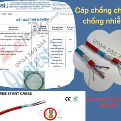 Hàng sẵn kho - Cáp tín hiệu chống cháy, chống nhiễu (Al Foil)