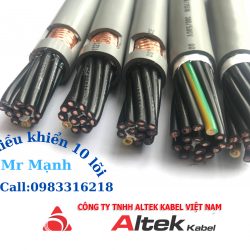 Cáp điều khiển Altek Kabel có lưới chống nhiễu Hà Nội