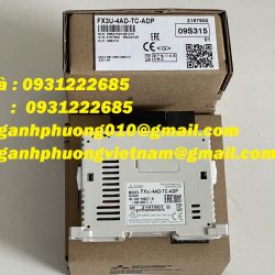 Bán toàn quốc | mitsubishi FX3U-4AD-TC-ADP | module