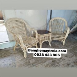 Bàn ghế mây tự nhiên phòng ngủ
