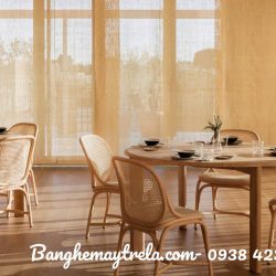 Ghế đơn mây tre đan tự nhiên