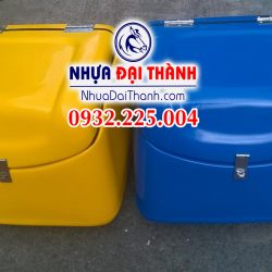 Thùng chở hàng đủ kích cỡ , nhựa composite màu sắc theo yêu cầu
