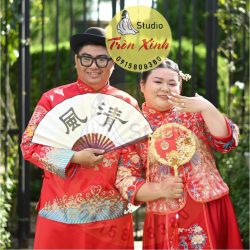 Hỷ Phục (Áo Khỏa) Luôn sẵn size từ 60kg -200kg cho cả Dâu - Rể nhà mình ạ 