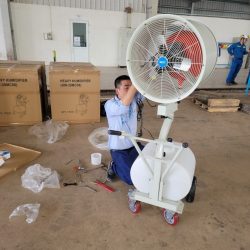 Quạt Phun Sương Công Nghiệp Đẩy Tay Mitsuta HW-20MC08