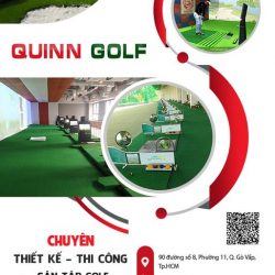 Quinn golf - Thiết kế, thi công trọn gói sân tập golf, mini golf, golf 3D