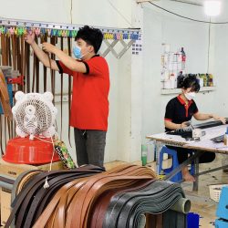 xưởng sản xuất dây lưng da thật trên toàn quốc