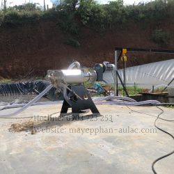 Máy ép phân heo Việt Nam