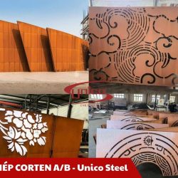 Thép Corten A/B - Unico Steel