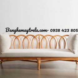 Băng ghế sofa dài mây tự nhiên