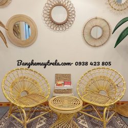 Ghế đơn mây tự nhiên phòng ngủ