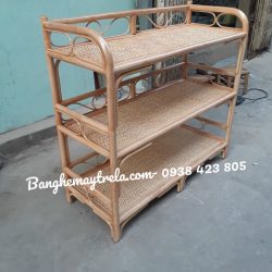 Tủ kệ mây tự nhiên