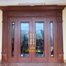 Cửa Thép Vân Gỗ Giá Cạnh Tranh Thẩm Mỹ Cao