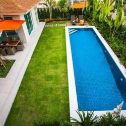 Thiết kế sân vườn có bể bơi đẹp ở Đồng Nai, TPHCM