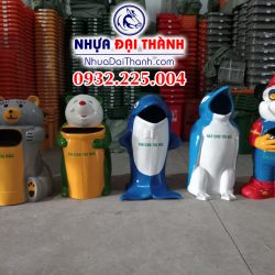 Thùng rác hình thú siêu xinh-Nhựa Đại Thành