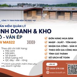 Phần mềm quản lý Kinh Doanh Gỗ - Ván Ép