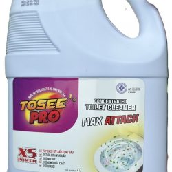 Vệ sinh toilet TOSEE PRO không mùi, diệt khuẩn 99,99%