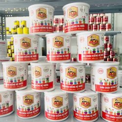 Sơn chậu kiểng hệ nước Okay