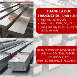THANH LA ĐÚC 310S/SUS310S - Unico Steel