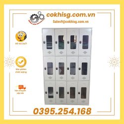 Tủ locker bằng sắt, thép sơn tĩnh điện