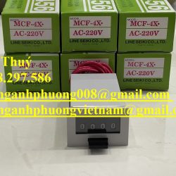 Counter 4 số MCF-4X của Line Seiki - Đặt hàng giao ngay