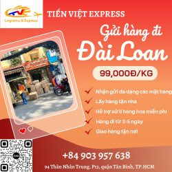 Gửi hàng đi Đài Loan - Tiến Việt Express