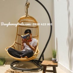 Ghế xích đu mây