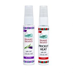 Xịt Lạnh Làm Mát Cơ Thể Ngăn Mồ Hôi Snake Brand Prickly Heat