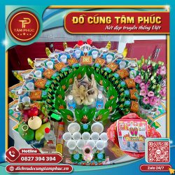Ý nghĩa 13 phần xôi chè trên mâm cúng mụ cho bé.
