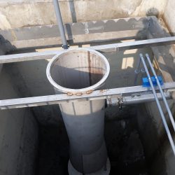 máng răng cưa, ống lắng trung tâm, hệ thống lắng