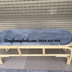 Băng ghế sofa chờ mây tự nhiên