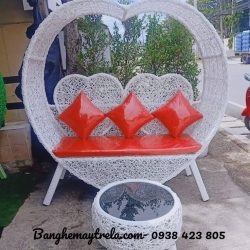 Ghế chụp hình sống ảo mây tre đan