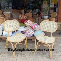 Ghế đơn mây lưới mắt cáo