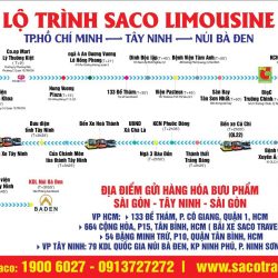 Đặt xe đi Tây Ninh – Núi Bà Đen Saco Travel #xediTayNinh