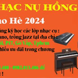 Trung Tâm Dạy Nhạc Tại Gò Vấp, Piano, Organ, Guitar,Trống