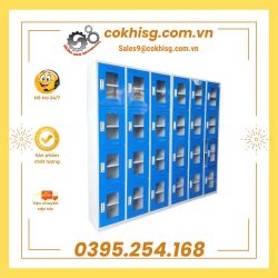 Tủ locker bằng thép sơn tĩnh điện