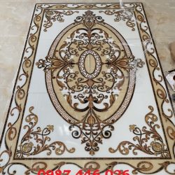Gạch thảm hoa khắc kim lát nền HP0822