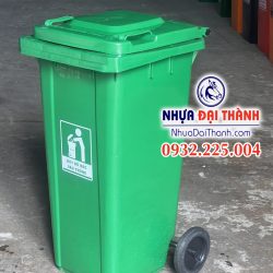 Thùng rác nhựa 120L ( Nhựa HDPE nguyên sinh)-Chất lượng