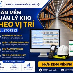 Phần mềm quản lý kho vị trí, tính phí lưu kho