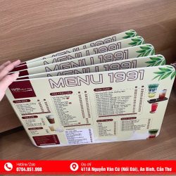 in menu tại cần thơ giá tốt