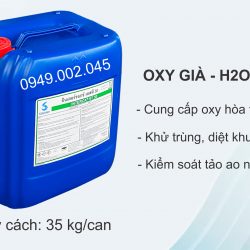 Oxy Già (Solvay Thái Lan) - Cung cấp oxy hòa tan cho ao nuôi tôm cá