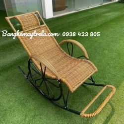 Ghế bập bênh mây nhựa giá rẻ