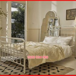 Giường sắt đẹp - giường sắt đơn cho bé